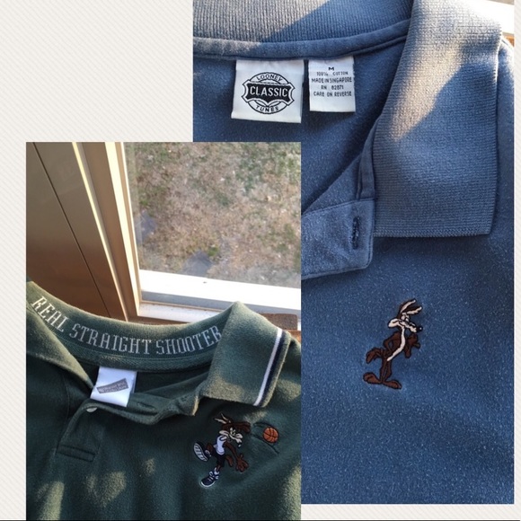 Warner Bros Other - Set of 2 Looney Tunes Polo Shirts